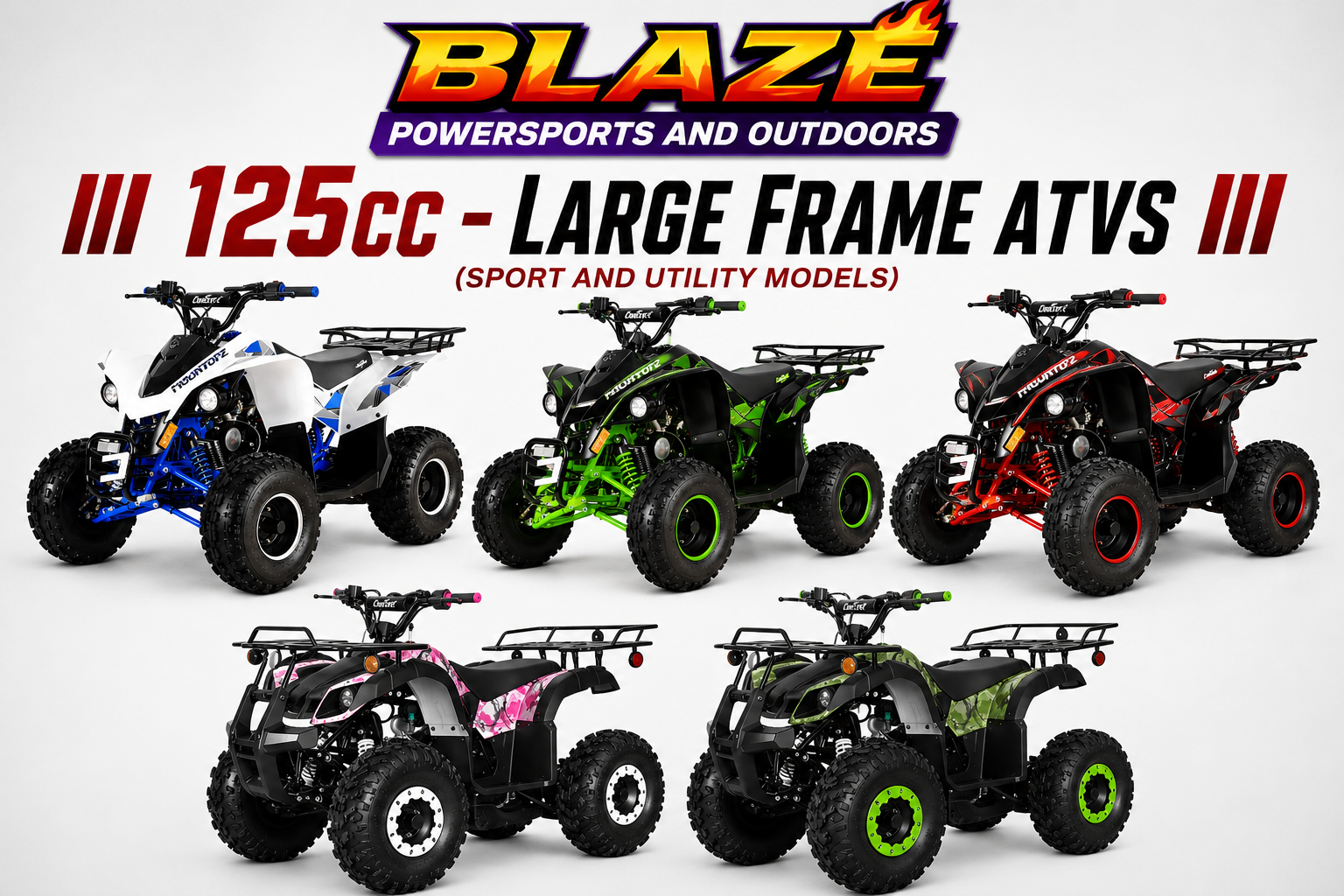 125cc Sport Large Frame ATVs ATV in Duson Louisiana