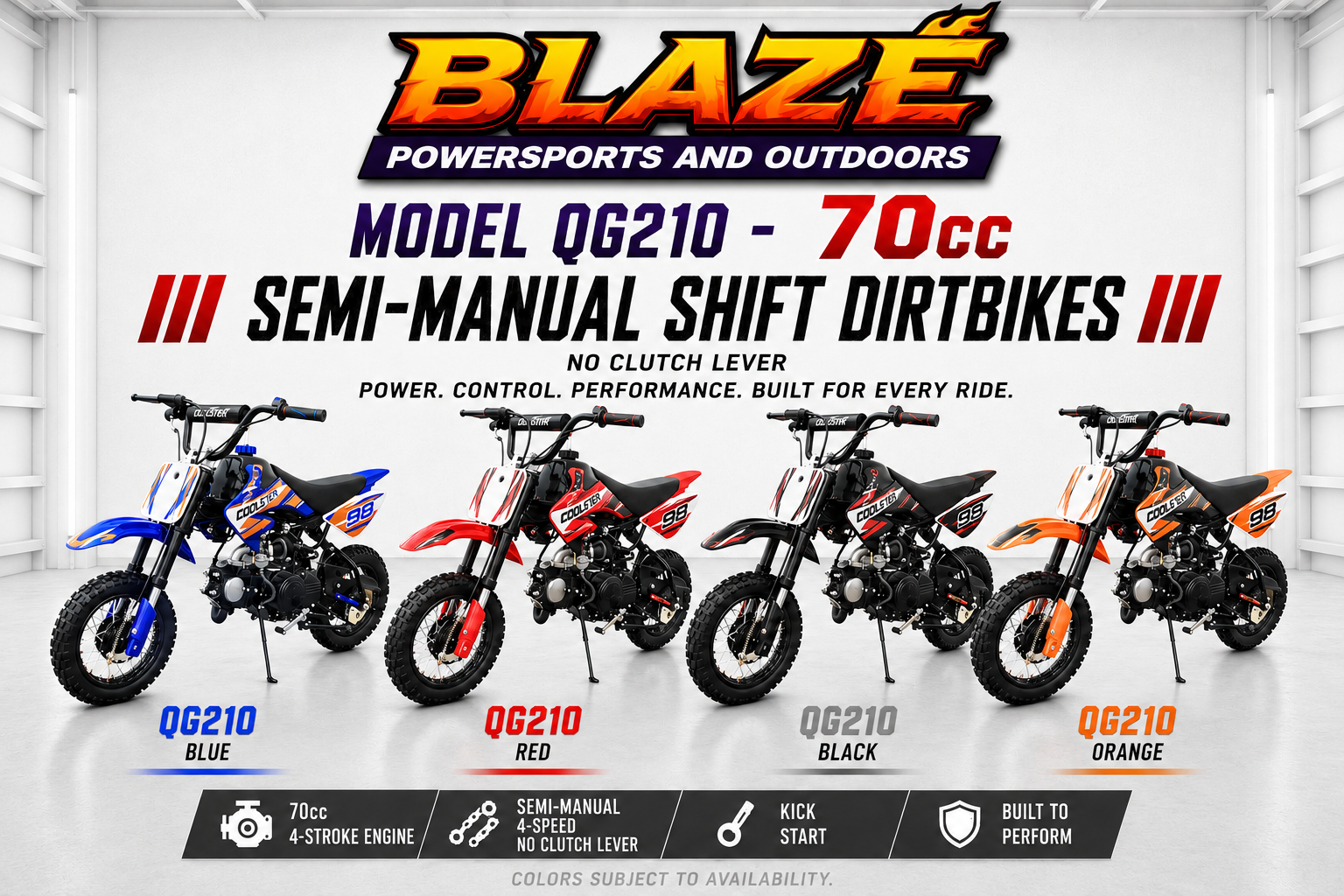 QG-210 Dirtbikes dirt bike in Duson Louisiana