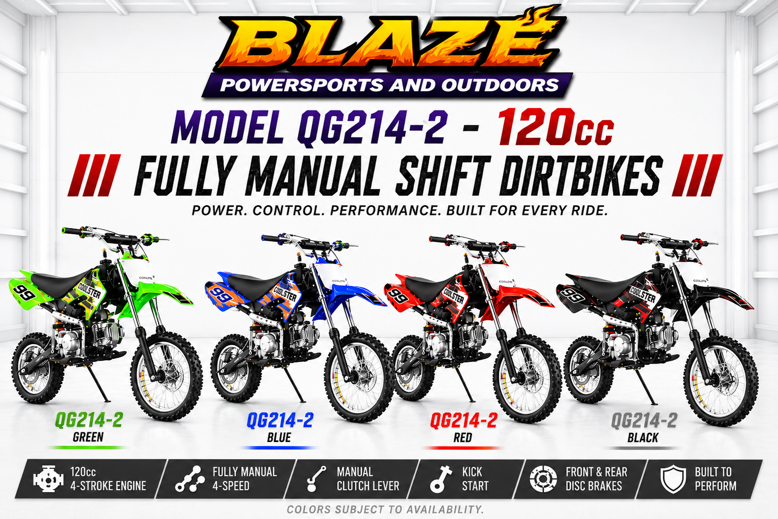 QG-214-2 dirt bike in Duson Louisiana