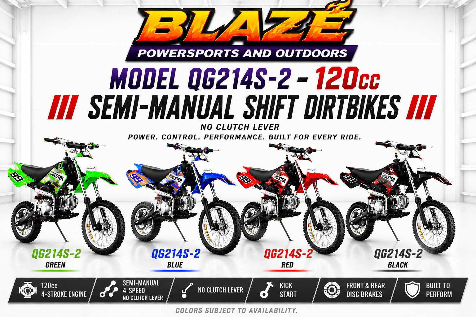 QG-214S-2 dirt bike in Duson Louisiana