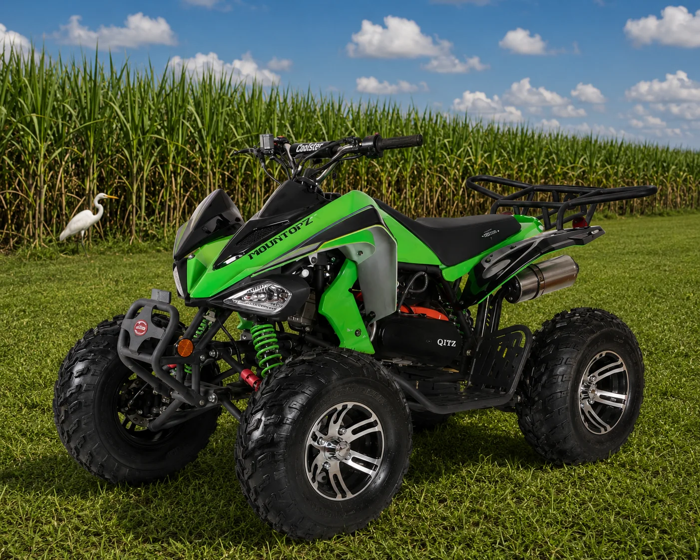 ATV-3200S 175cc Sport ATV – Lime Green Large Frame